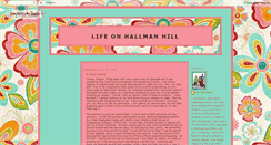 Desktop Screenshot of lifeonhallmanhill.blogspot.com