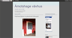 Desktop Screenshot of amotshage.blogspot.com