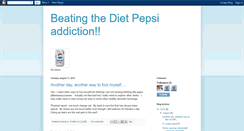 Desktop Screenshot of beatingthedietpepsiaddiction.blogspot.com