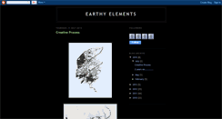 Desktop Screenshot of earthy-elements.blogspot.com