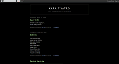 Desktop Screenshot of karatiyatro.blogspot.com