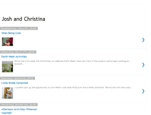 Tablet Screenshot of joshandchristina.blogspot.com