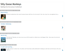Tablet Screenshot of 3sillygoosemonkeys.blogspot.com