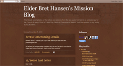 Desktop Screenshot of elderbrethansen.blogspot.com