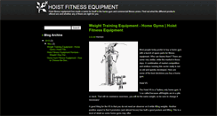 Desktop Screenshot of hoistfitnessequipments.blogspot.com