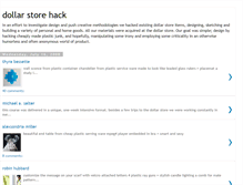 Tablet Screenshot of dollarstore-hack.blogspot.com