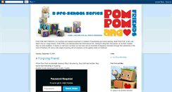 Desktop Screenshot of pompomandfriends.blogspot.com