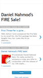 Mobile Screenshot of danielnahmodfiresale.blogspot.com