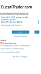 Mobile Screenshot of ducatitrader.blogspot.com