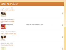 Tablet Screenshot of cinealplato.blogspot.com