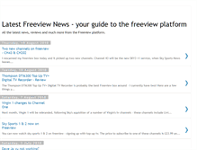 Tablet Screenshot of latest-freeview-news.blogspot.com