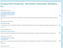 Tablet Screenshot of employment-screening-services.blogspot.com