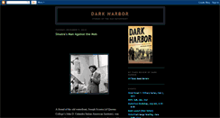Desktop Screenshot of darkharborbook.blogspot.com