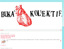 Tablet Screenshot of bukakolektif.blogspot.com