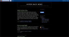 Desktop Screenshot of hyperracenews.blogspot.com