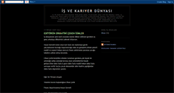 Desktop Screenshot of isvekariyer.blogspot.com