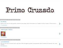 Tablet Screenshot of primocruzado.blogspot.com