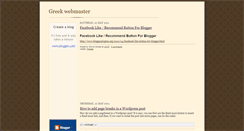 Desktop Screenshot of greek-webmaster.blogspot.com