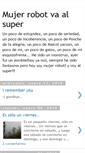 Mobile Screenshot of mujerrobot.blogspot.com