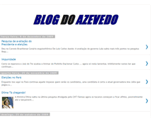 Tablet Screenshot of blogdoazevedo.blogspot.com