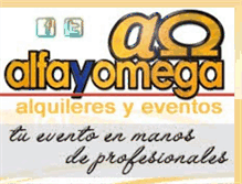 Tablet Screenshot of alfayomegaeventos.blogspot.com