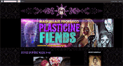 Desktop Screenshot of plasticinefiends.blogspot.com