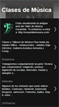 Mobile Screenshot of clases-de-bajo-y-guitarra.blogspot.com