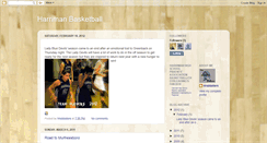 Desktop Screenshot of harrimanbasketball.blogspot.com