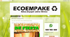 Desktop Screenshot of ecoempake.blogspot.com