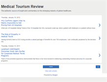 Tablet Screenshot of medicaltourismreview.blogspot.com