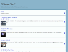 Tablet Screenshot of billtownstuff.blogspot.com