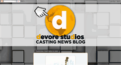 Desktop Screenshot of devorestudios.blogspot.com