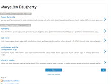 Tablet Screenshot of marydauam.blogspot.com