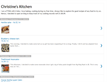 Tablet Screenshot of christinehomerecipe.blogspot.com