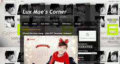 Desktop Screenshot of luxmae.blogspot.com