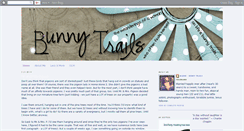 Desktop Screenshot of bunny-trails.blogspot.com