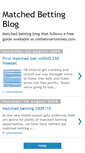 Mobile Screenshot of matchedbettingblog.blogspot.com