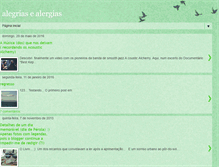 Tablet Screenshot of margarida-alegria.blogspot.com