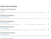 Tablet Screenshot of loans-andinsurance.blogspot.com