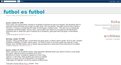 Desktop Screenshot of futbolesfutbol.blogspot.com