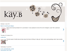 Tablet Screenshot of kaybdesign.blogspot.com