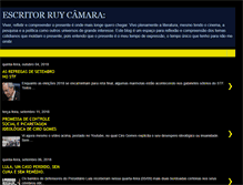 Tablet Screenshot of blogdoescritorruycmara.blogspot.com