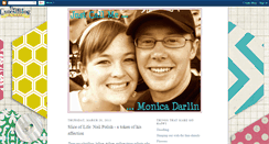 Desktop Screenshot of monicadarling.blogspot.com