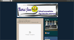 Desktop Screenshot of nutrisijiwa.blogspot.com