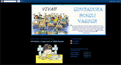 Desktop Screenshot of educadora-roseliwagner.blogspot.com