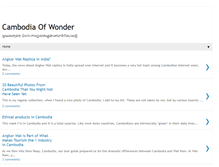 Tablet Screenshot of cambodiaofwonder.blogspot.com