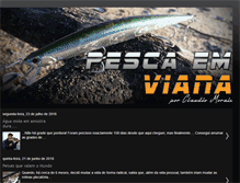 Tablet Screenshot of pescaemviana.blogspot.com