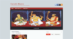 Desktop Screenshot of carnatic-arvind.blogspot.com