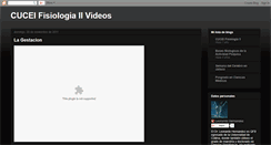 Desktop Screenshot of cuceifisiologiaiivideos.blogspot.com