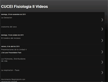 Tablet Screenshot of cuceifisiologiaiivideos.blogspot.com